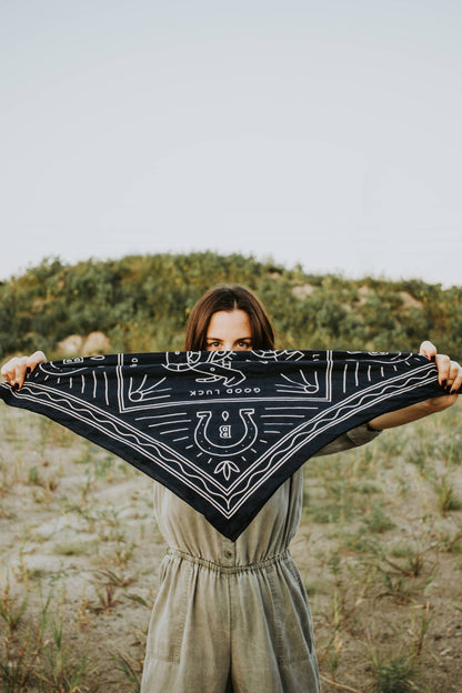 Good Luck Organic Cotton Bandana