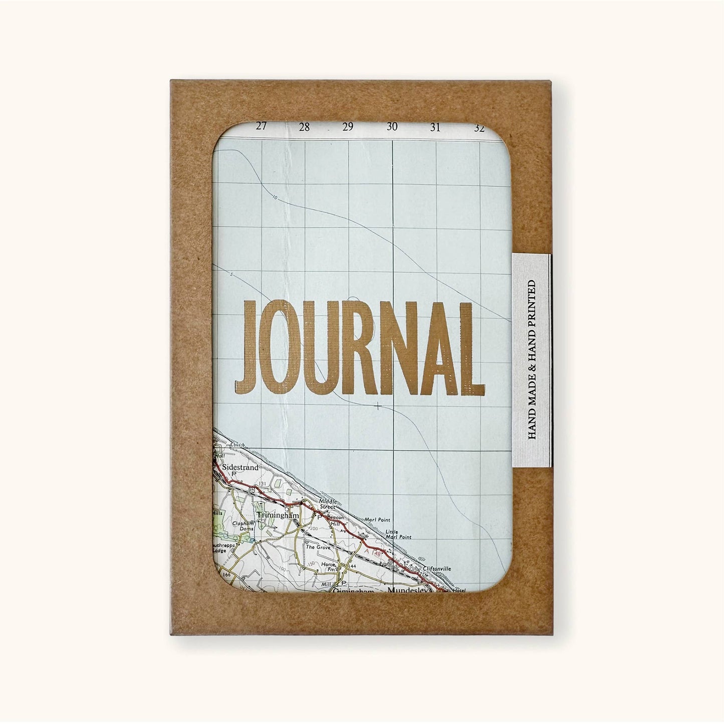 Vintage Map Journal