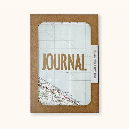 Vintage Map Journal
