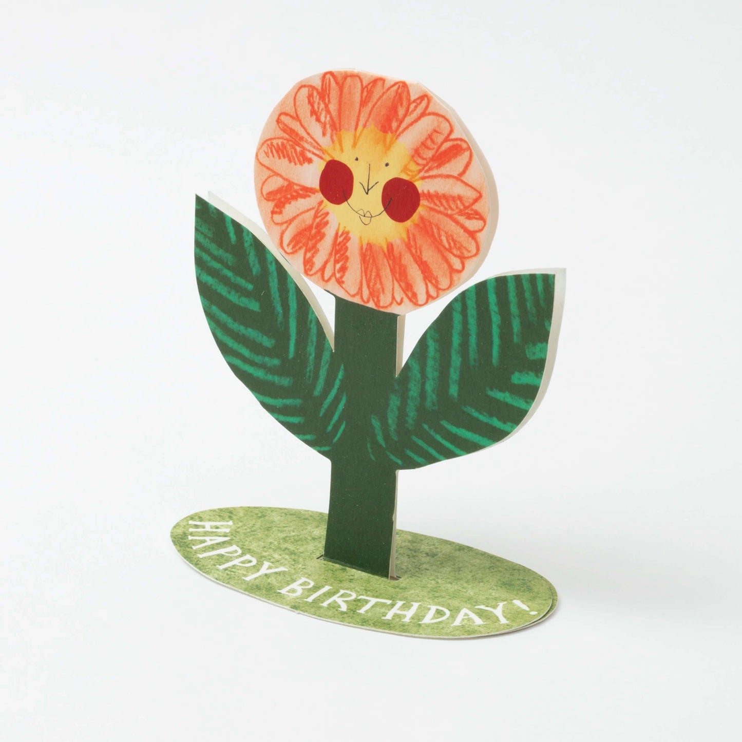 Happy Birthday Flower 3D Card