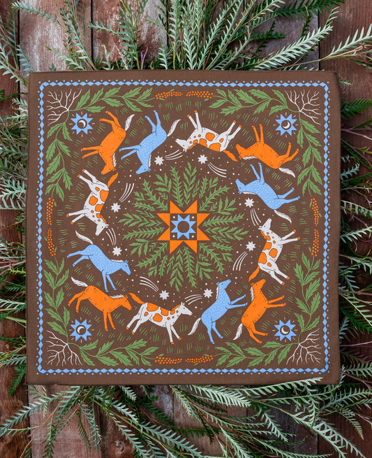 New Moon Organic Cotton Bandana