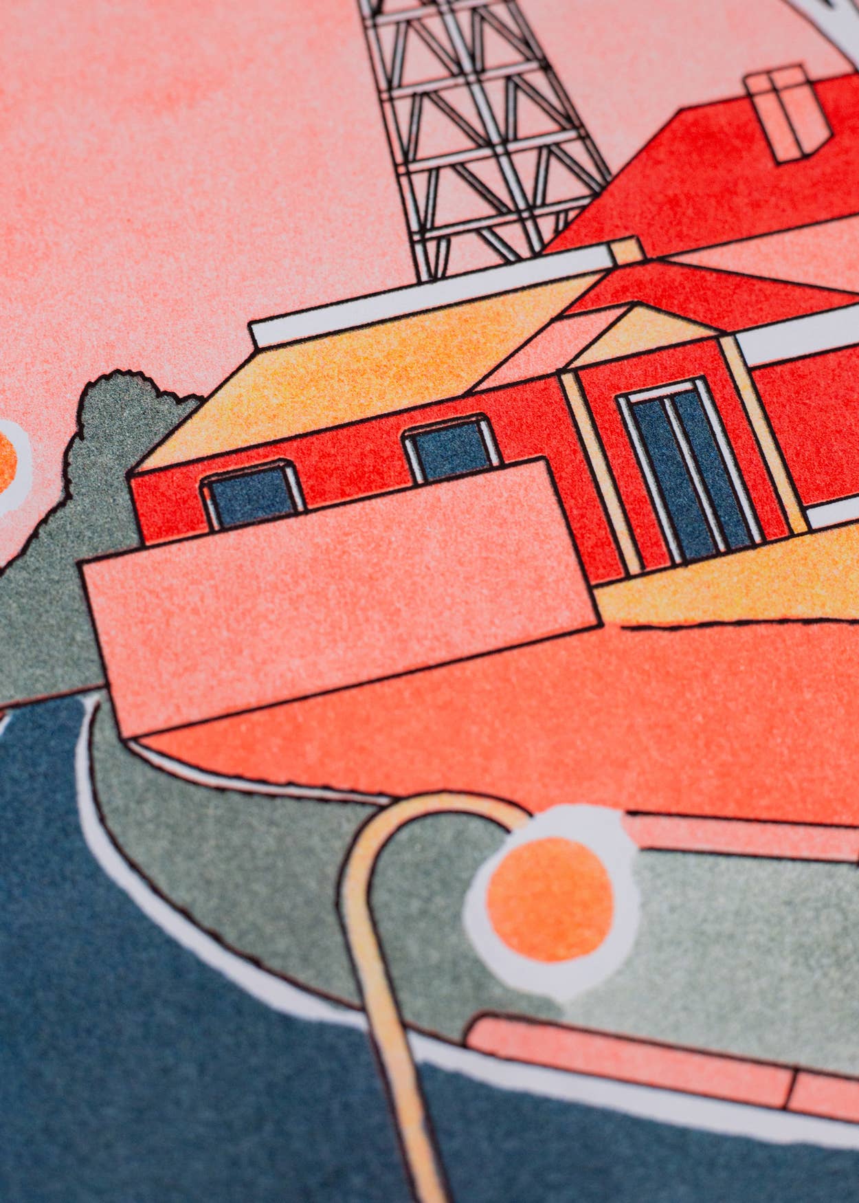 Nowhere in Australia A3 Print by Marco Quadri