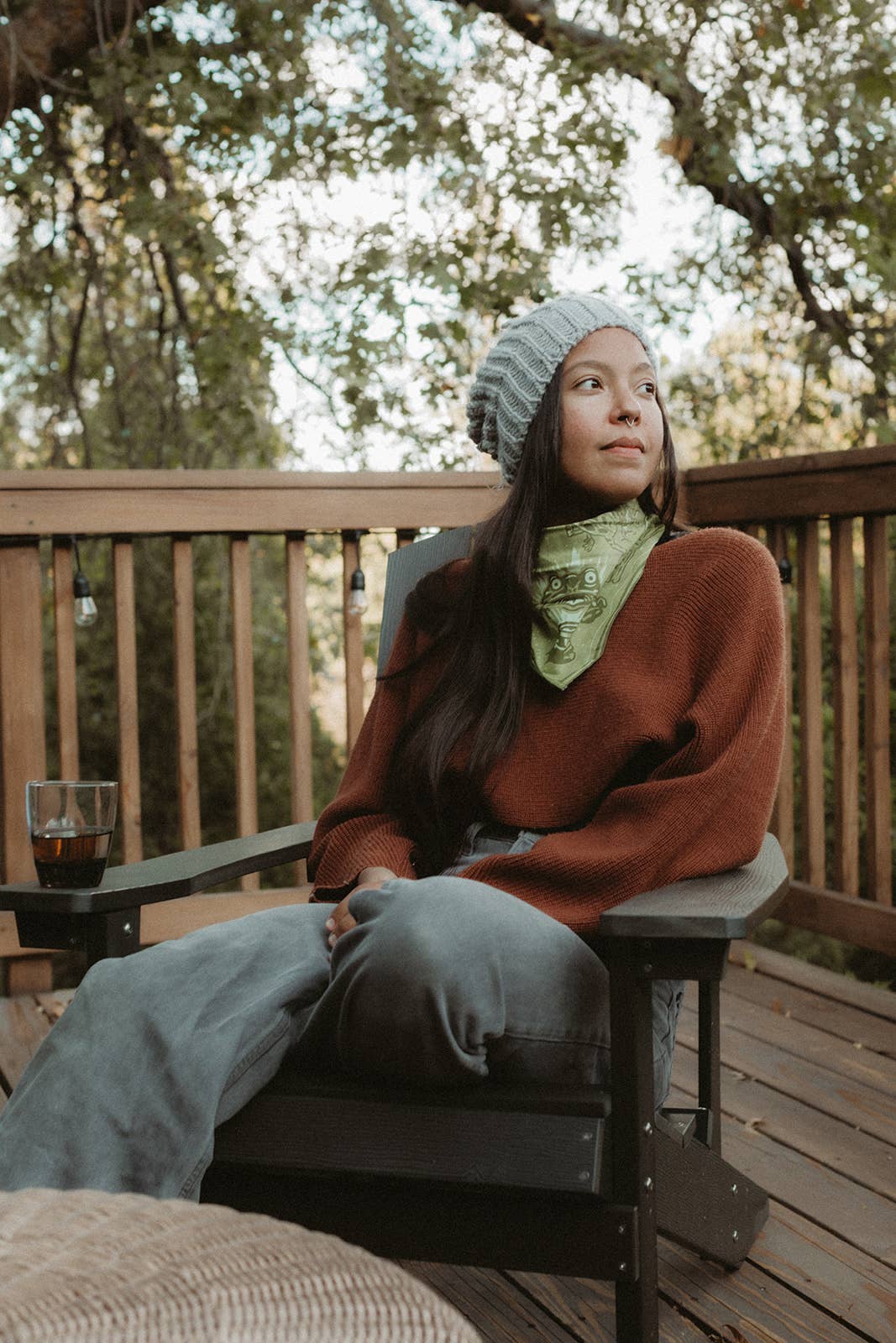 Camp Phibian Organic Cotton Bandana
