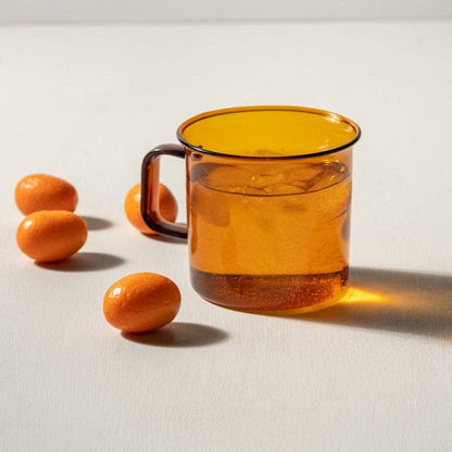 Glass Mug in Amber