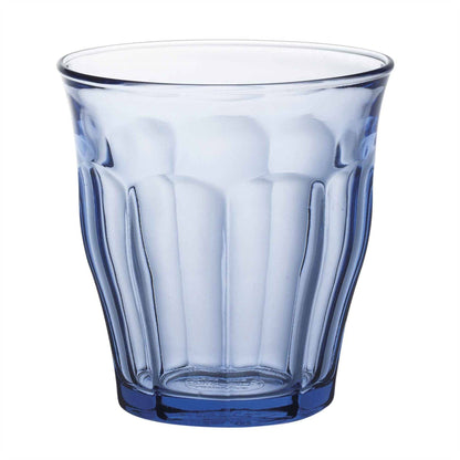 Picardie Glass Tumbler Blue