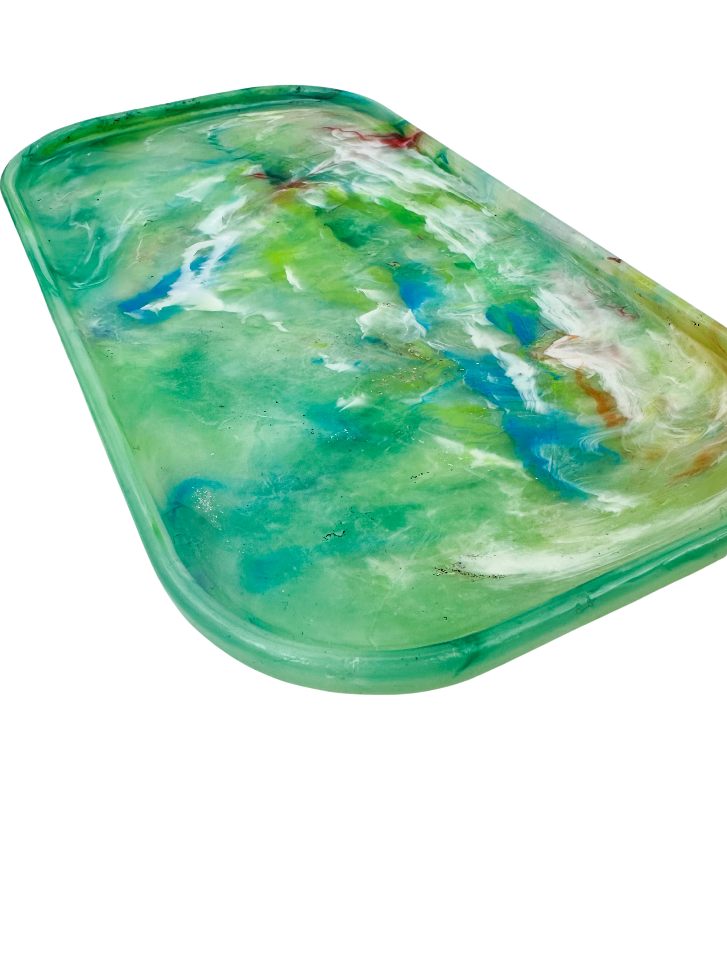 Green YE-O Recycled Plastic Tray