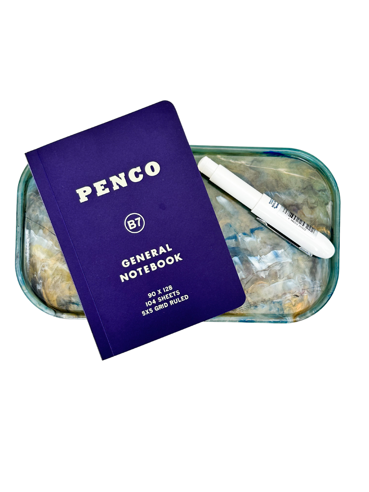 Marble Recycled Plastic Tray