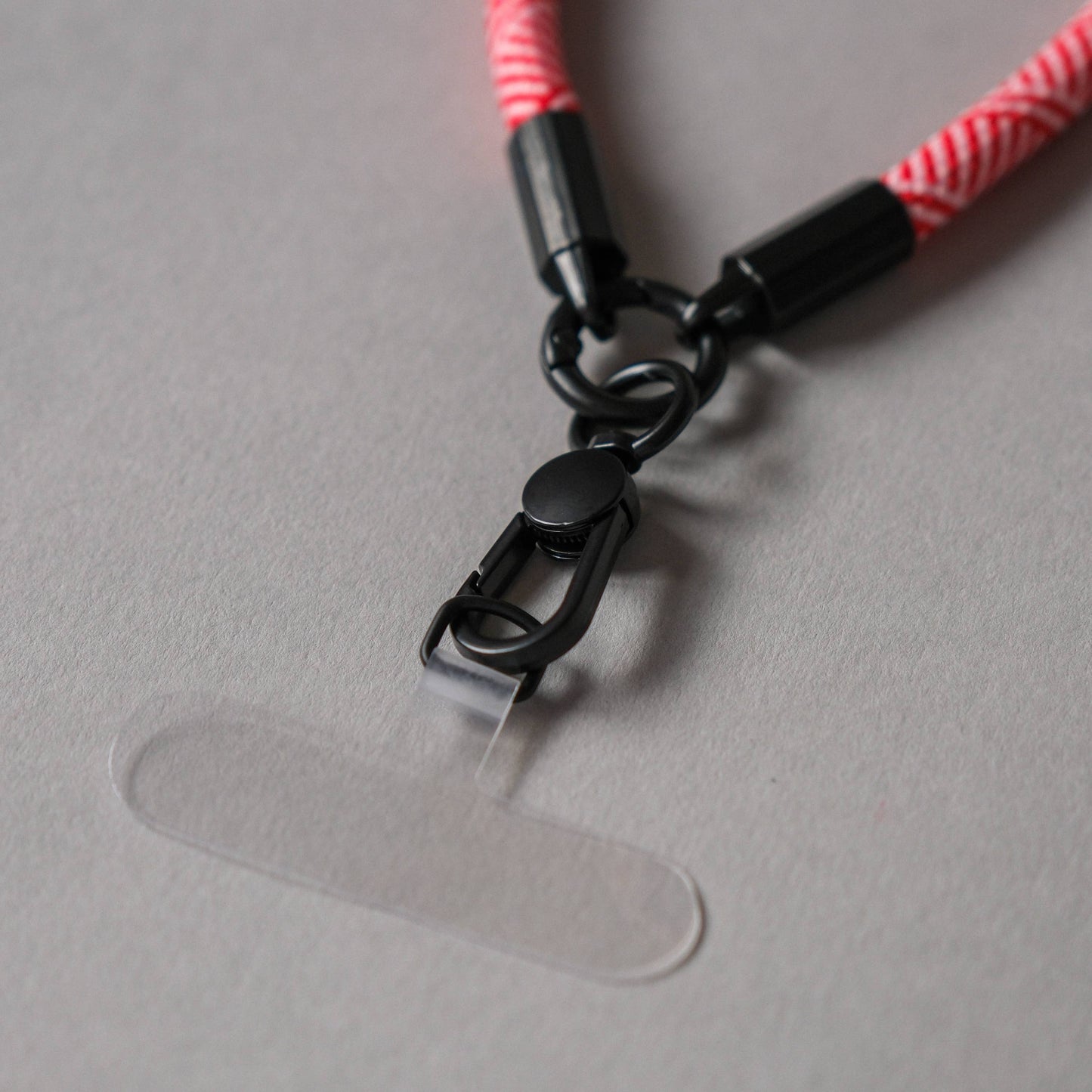 Wrist Phone Strap in Red & Pink