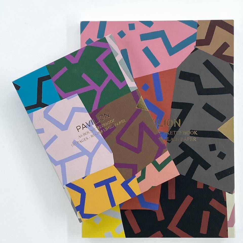 Maze A6 Foiled Notebook