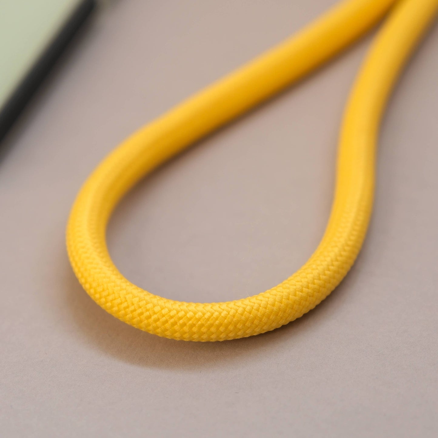 Crossbody Lanyard Phone Strap in Yellow