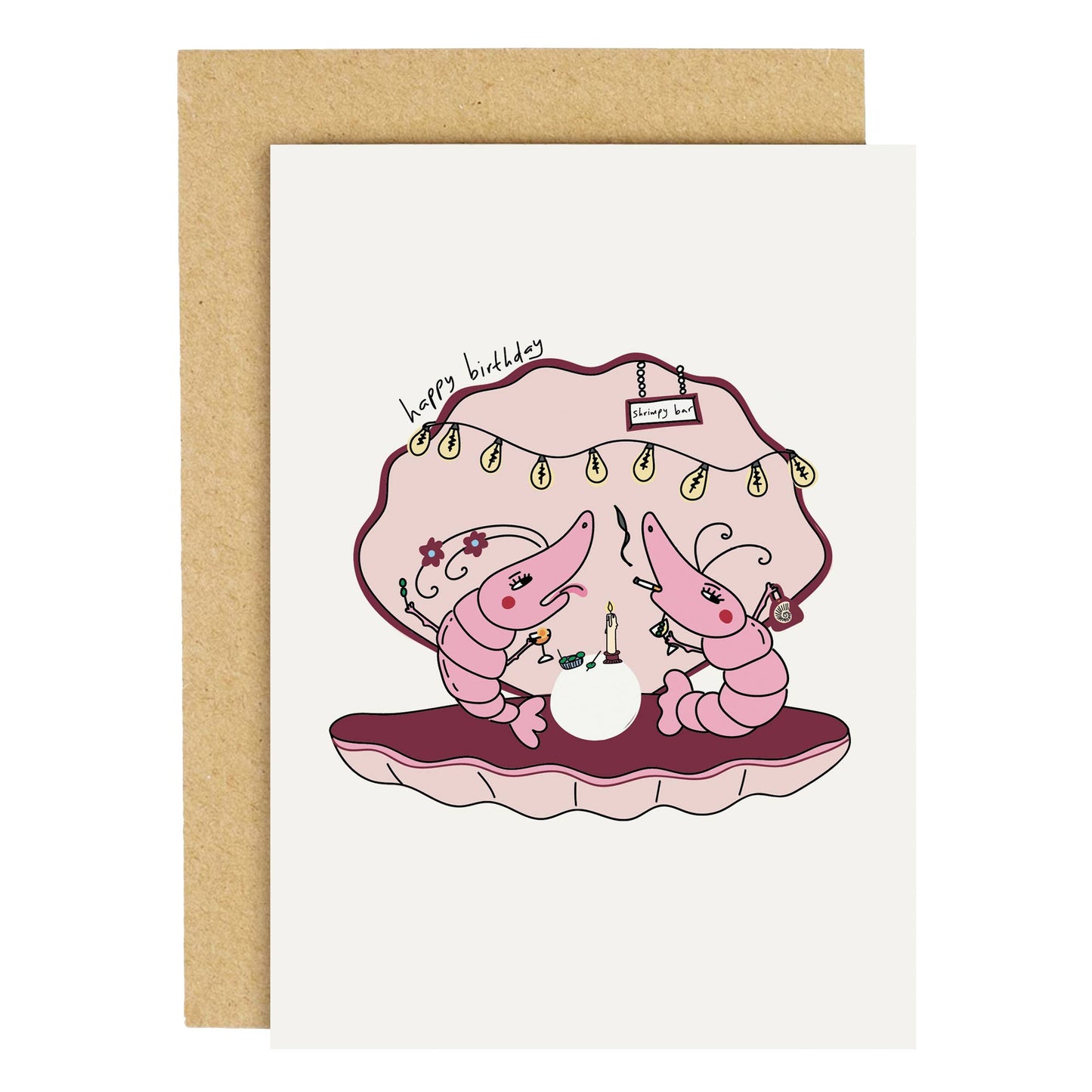 Shrimps Birthday Card