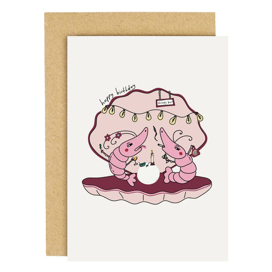 Shrimps Birthday Card
