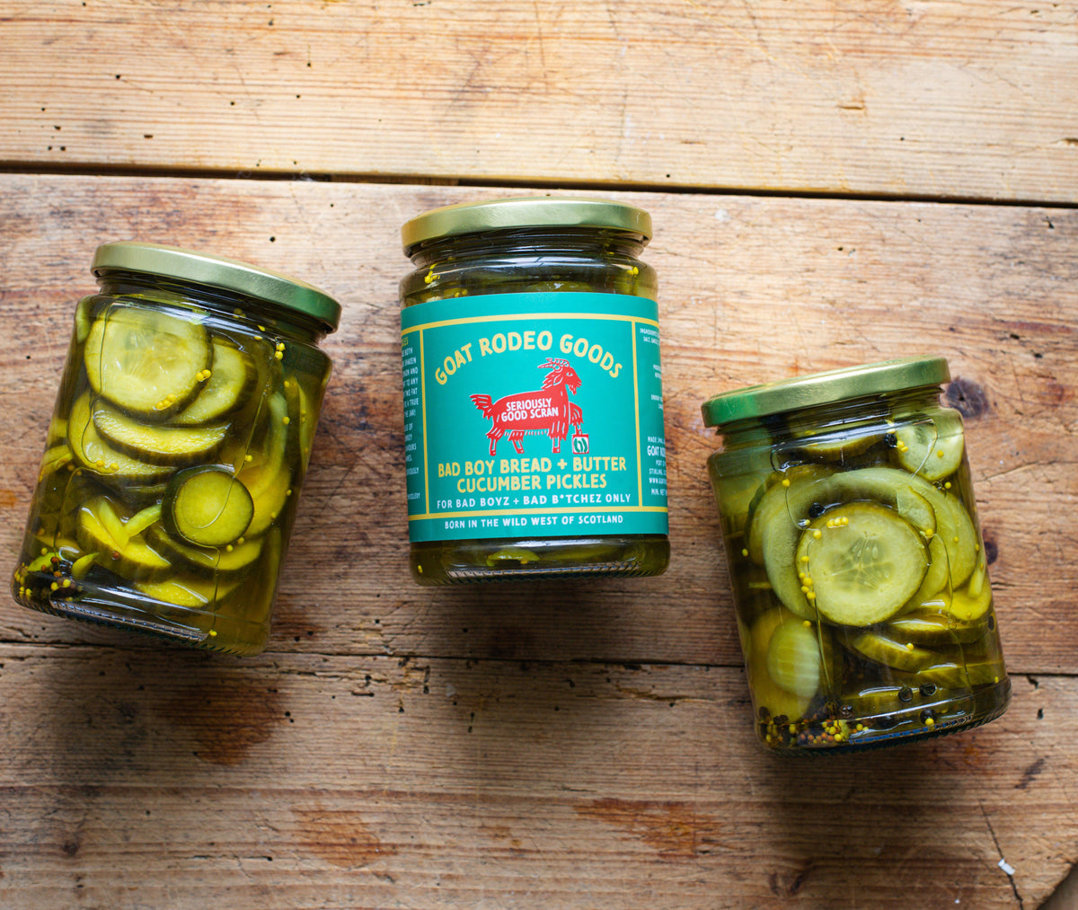Bad Boy Bread & Butter Cucumber Pickles
