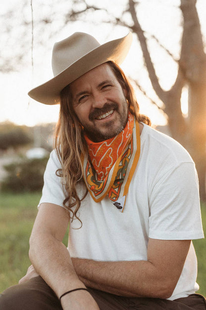 Sunset Organic Cotton Bandana