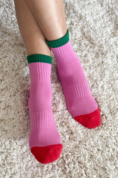 Colour Block Girlfriend Socks