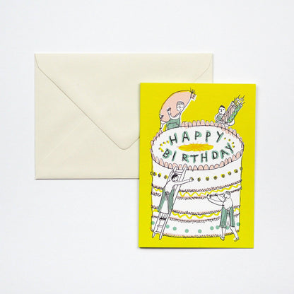 Massive Cake Birthday Card