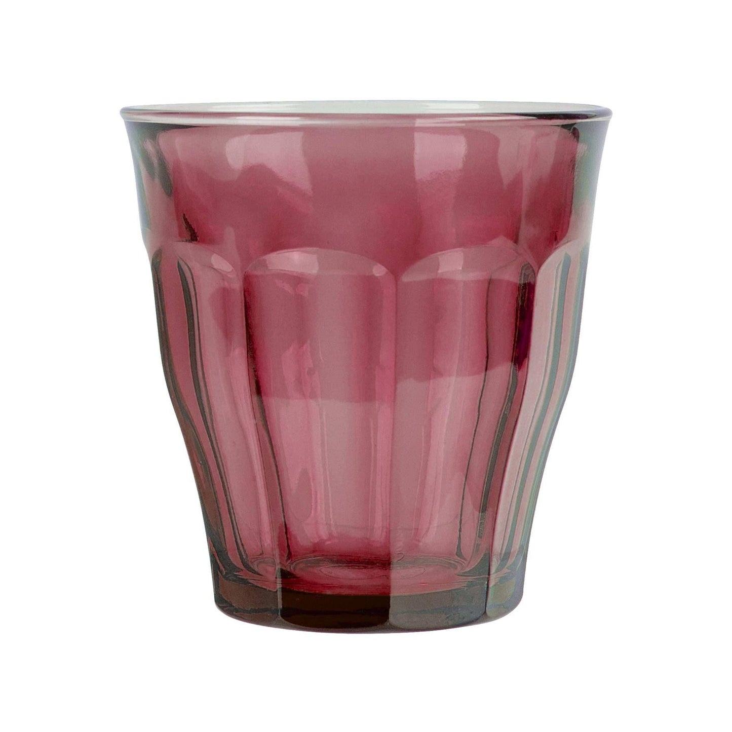Picardie Glass Tumbler Plum