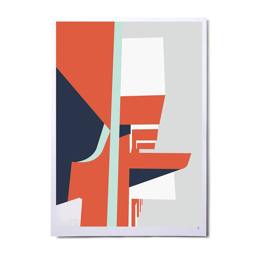 Barbican Centre A3 Art Print