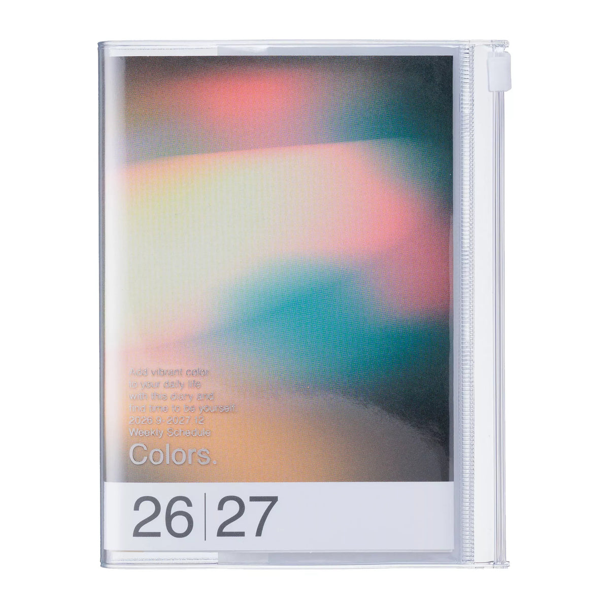 2026-2027 A6 Diary in Gradient Black