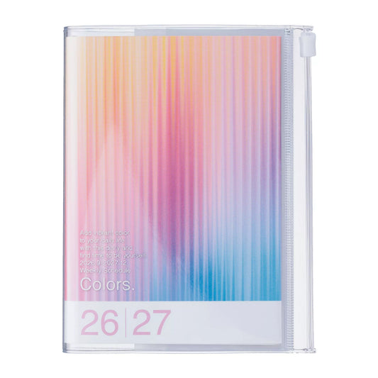 2026-2027 A5 Diary in Gradient Magenta