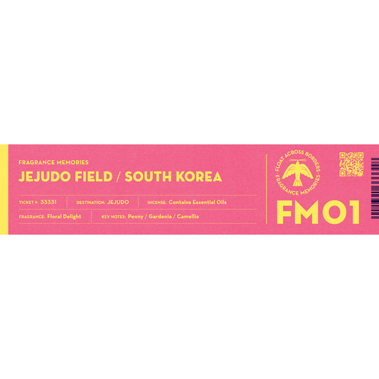 Fragrance Memories Japanese Incense - Jejudo Field