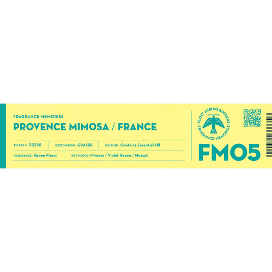 Fragrance Memories Japanese Incense - Provence Mimosa