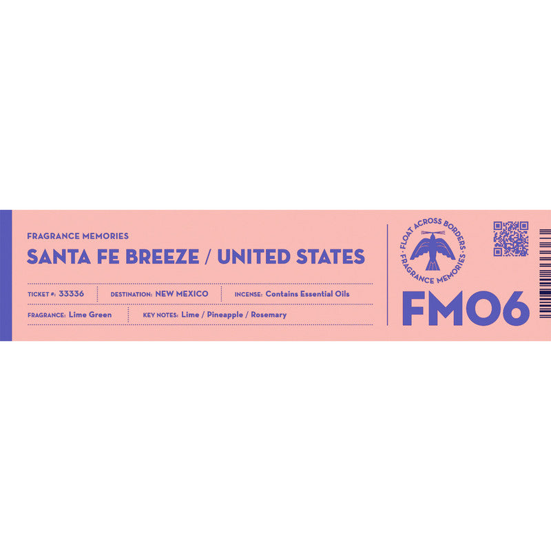 Fragrance Memories Japanese Incense - Santa Fe Breeze