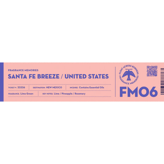 Fragrance Memories Japanese Incense - Santa Fe Breeze