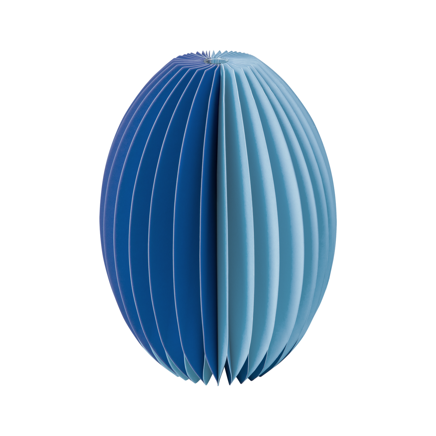 Yuki Paper Vase in Blue