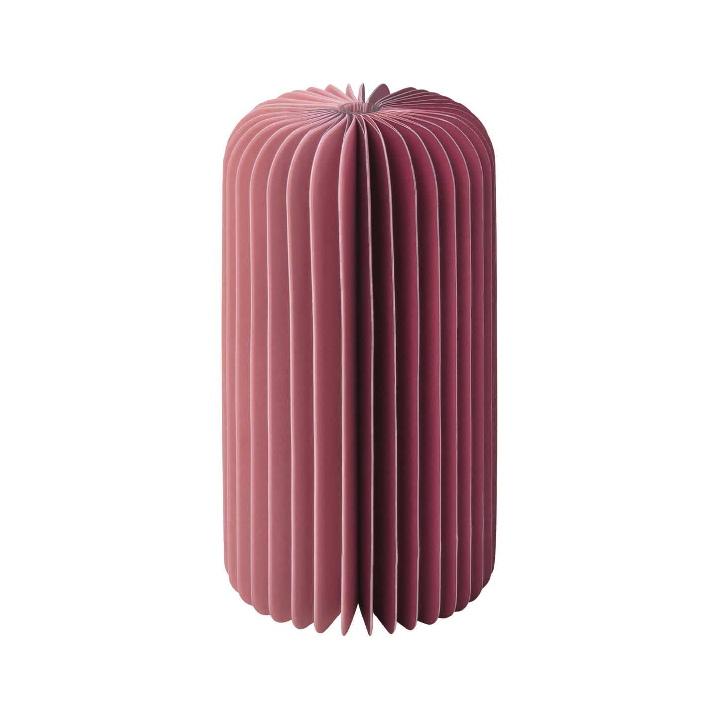 Yuki Paper Vase in Berry