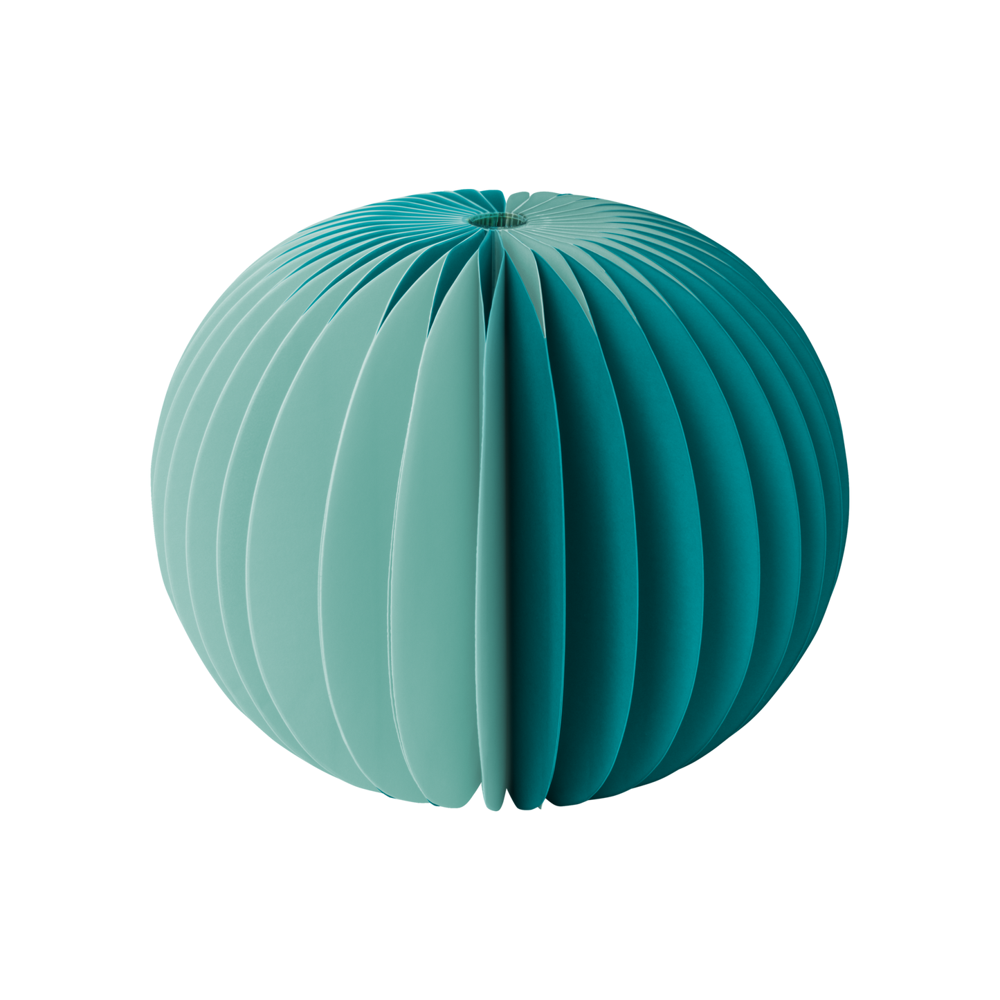 Yuki Paper Vase in Petrol