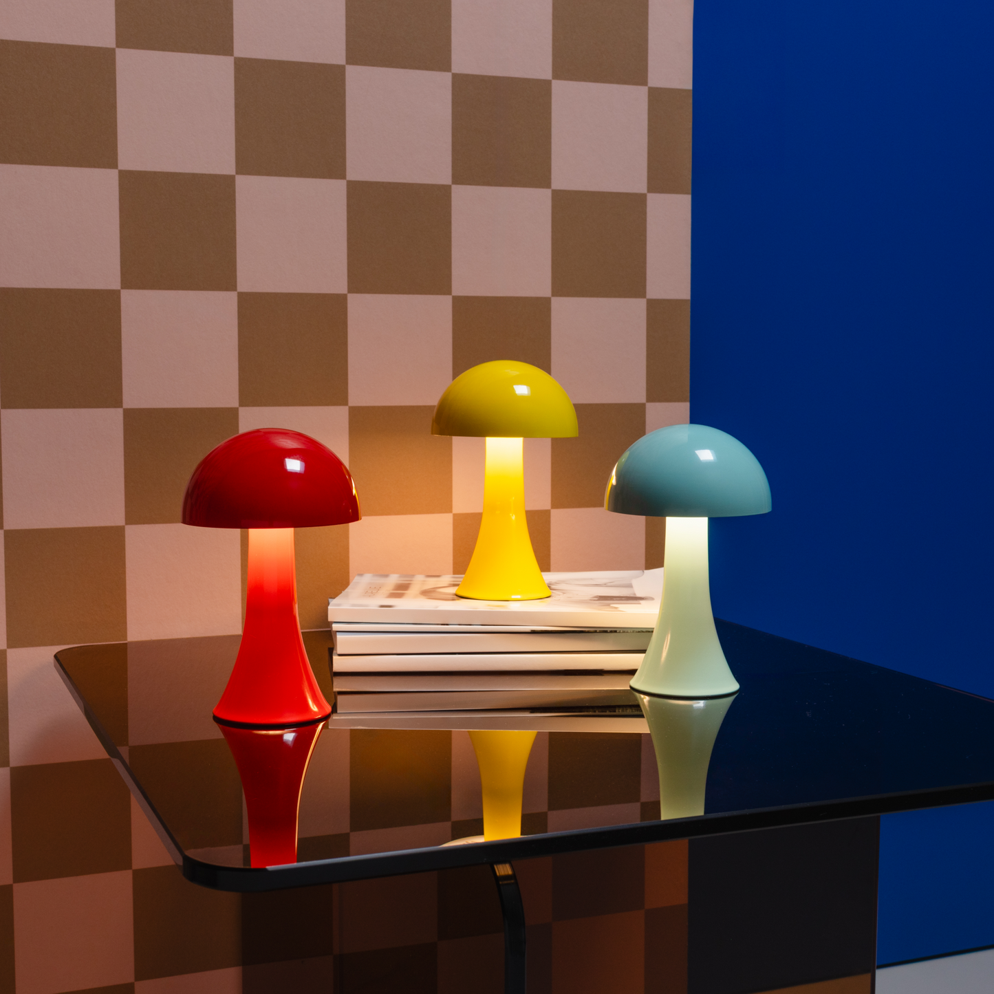 Filou Mini Lamp in Red