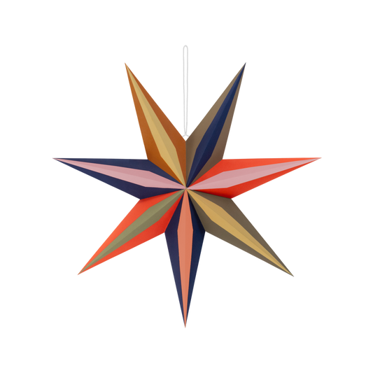 Paper Christmas Star Mago