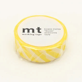 MT Washi Tape in Lemon Stripe