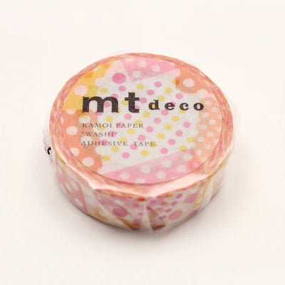 MT Washi Tape in Negapoji Dot Pink