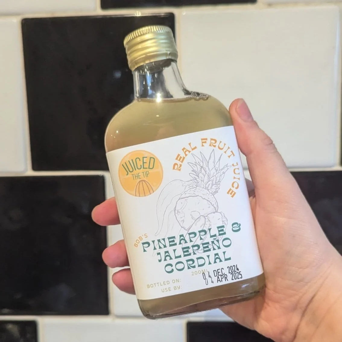 Pineapple & Jalapeno Cordial 200ml