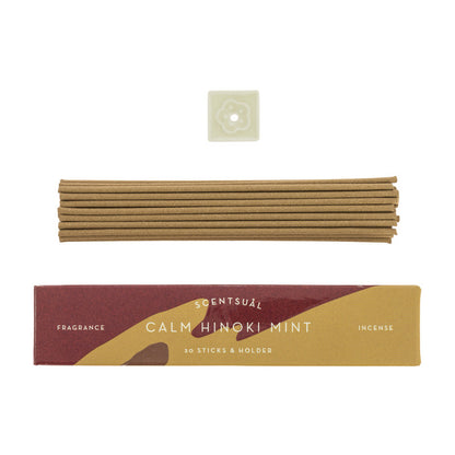 Calm Hinoki Mint Japanese Incense
