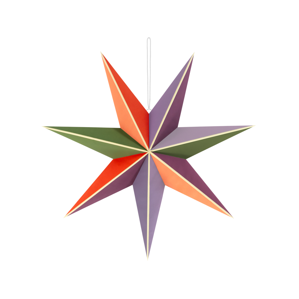 Paper Christmas Star Sirius