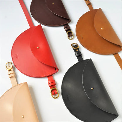 Large Slim Halfmoon Bag