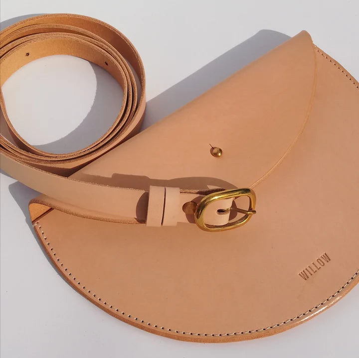 Large Slim Halfmoon Bag