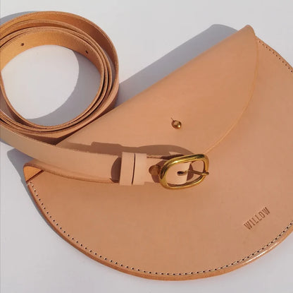 Large Slim Halfmoon Bag