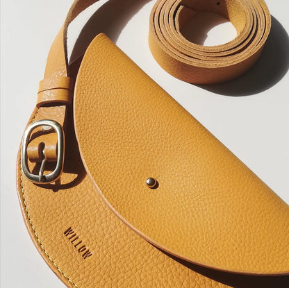 Small Slim Halfmoon Bag