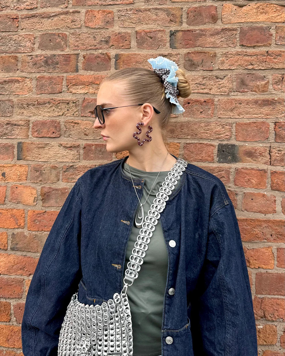 Polka Dot Wiggle Earrings