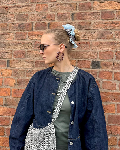 Polka Dot Wiggle Earrings