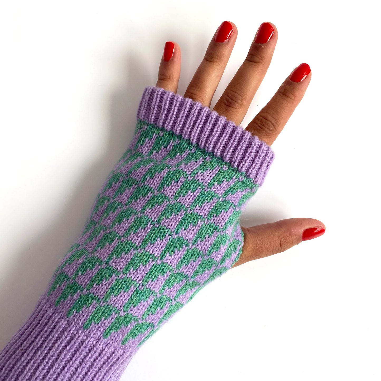 100% Merino Lambswool Wrist Warmers