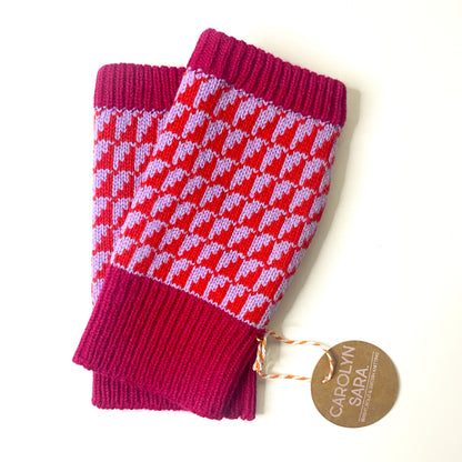 100% Merino Lambswool Wrist Warmers