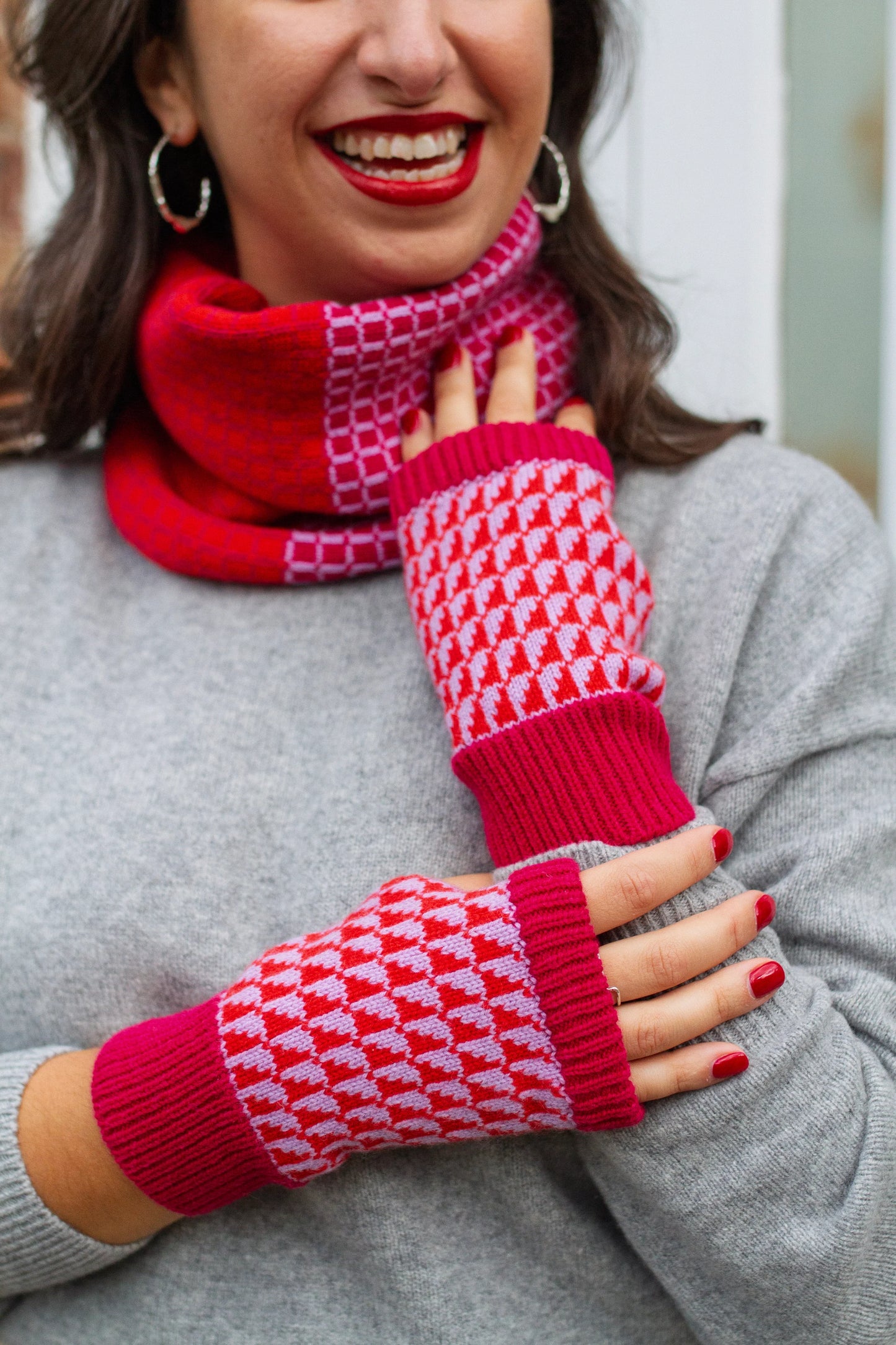 100% Merino Lambswool Wrist Warmers